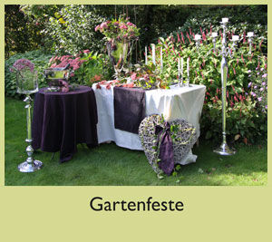 Deko Gartenfest